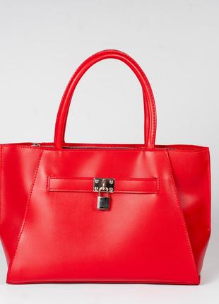 Жіноча сумка червона сумка тоут класична сумка сумочка