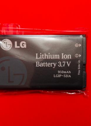 Новий Акумулятор LG акб LGIP-531A GB109 GB110 A100 A155 A180
