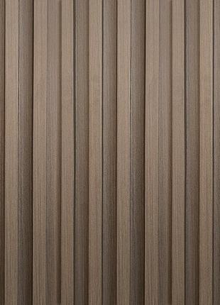 Декоративна стінова рейка капучино 3000*160*23мм (D) SW-00001538