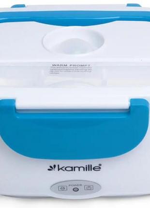 Ланч-бокс Kamille Snack 450мл + 650мл з підігрівом (220V), бла...