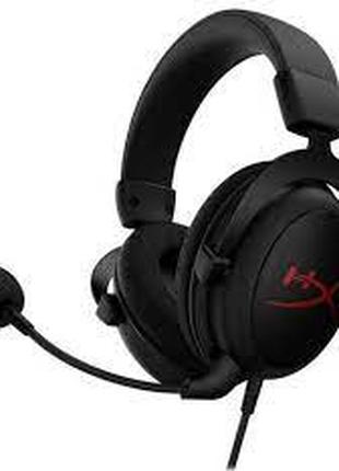 Навушники з мікрофоном HyperX Cloud Core + 7.1 Black