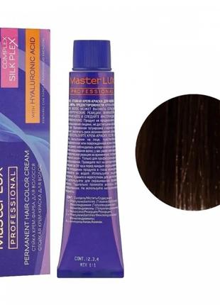 5.0 Крем-фарба для волосся MASTER LUX Professional (Світлий на...