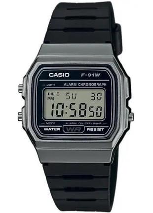 Часы Casio F-91WM-1BEF. Серый
