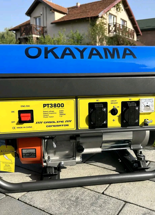 Бензиновий генератор OKAYAMA PT-3800 3.8кВт
