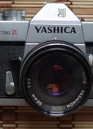Фотоаппарат Yashica TL electro X + Yashinon DS-M 1.7 50 mm