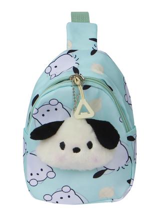 Детская сумка Lesko TD-34 Kuromi Turquoise с аниме через плечо...