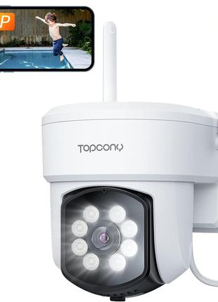 Наружная камера видеонаблюдения Topcony 5MP для обнаружения че...