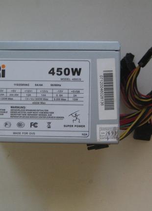 Блок питания 450W QORI бу