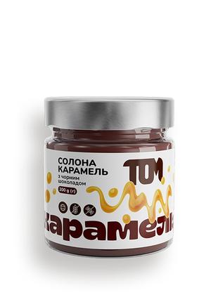 Замінник харчування TOM Карамель солона з чорним шоколадом, 20...