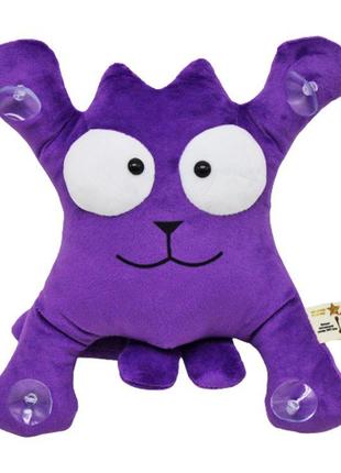 Игрушка на присосках "Кот Саймон", фиолетовый