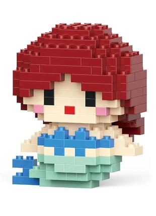 Конструктор фигурка Пиксели BRICKS Русалочка Mermaid