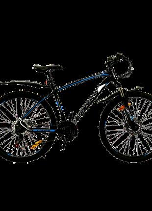 CROSS Велосипед CROSS Tracker 27.5" 17" Черный-Синий