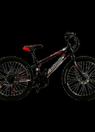 CrossBike Велосипед CROSSBIKE Spark D 24" 11" Черный-Красный