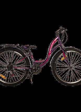 CROSS Велосипед Cross Betty 26" 13" Фиолетовый-Розовый