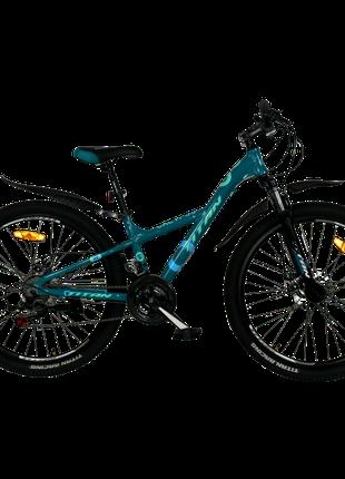 Titan Велосипед Titan CALYPSO 26"13" Темно Зеленый-Синий