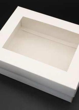 Збірні картонні коробки для подарунків. Колір білий. 22х17х7.5...