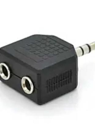 Перехідник для пари навушників 2 на 1, 3.5 mm mini jack