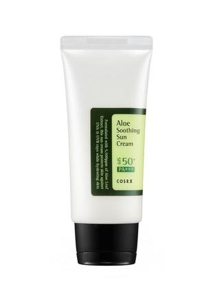 CosRx Aloe Soothing Sun Cream SPF 50 — сонцезахисний крем з алое