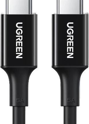 Кабель Ugreen US300 100W USB Type-C to USB Type-C 5 A 1.5 м Че...