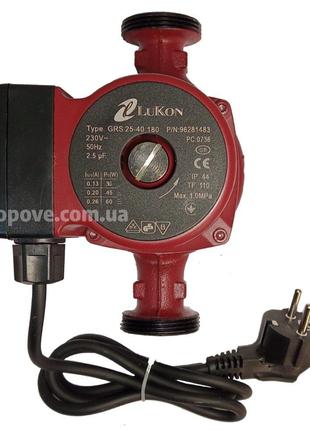Насос циркуляційний LuKon GRS 25/40-180 для систем опалення з ...