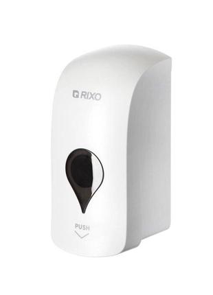 Дозатор для жидкого мыла нажимной Rixo Maggio S158W наливной н...