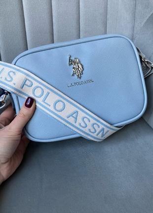 Оригінальна сумка US Polo Classic Zip Crossbody Bag
