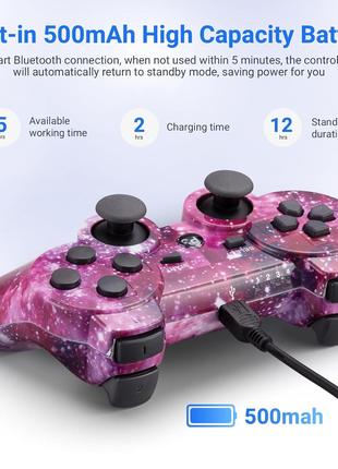 Контролери Powerextra PS3, запасний бездротовий контролер PS3,...
