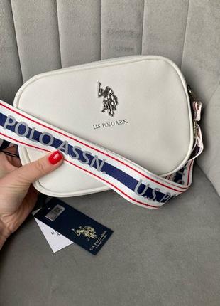 Оригінальна сумка US Polo Classic Zip Crossbody Bag