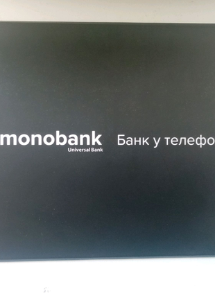 Конверт із наклейками від Monobank