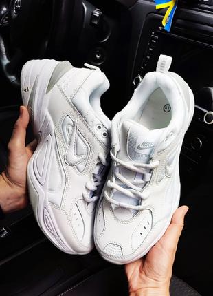 Женские кроссовки Nike M2K Tekno white белые