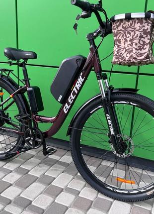 Электровелосипед Cubic-Bike ELECTRIC 29" Бордовый 1000ватт 18А...