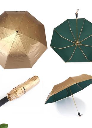 Полегшена парасолька жіноча механіка 6 спиць PARACHASE золотий...
