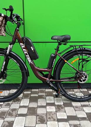 Электровелосипед Cubic-Bike ELECTRIC 29" Бордовый 500ватт 10,4...