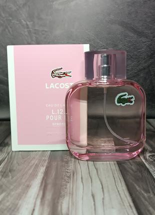 Женская туалетная вода Lacoste Eau De L.12.12 Pour Elle Sparkl...