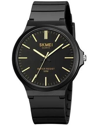Часы наручные мужские SKMEI 2108BKGD, кварцевые часы, брендовы...