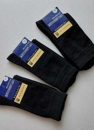 Чоловічі демісезонні шкарпетки високі житомирські стиль  29-31р.