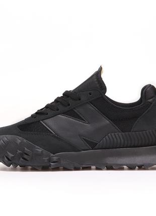 Чоловічі кросівки New Balance XC-72 Black, чорні замшеві нью б...