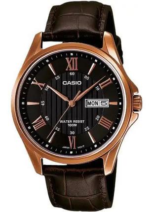 Часы Casio MTP-1384L-1AVEF. Розовое золото