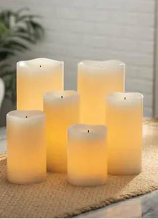 RfR Bundle Набір із 6 світлодіодних безполум'яних свічок, що з...