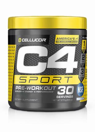 Предтренировочный комплекс Cellucor C4 Sport, 270 грамм Фрукто...