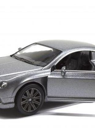 Машинка KINSMART "Bentley Continental GT " (серая)