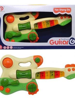 Музыкальная игрушка "Гитара" на батарейках
