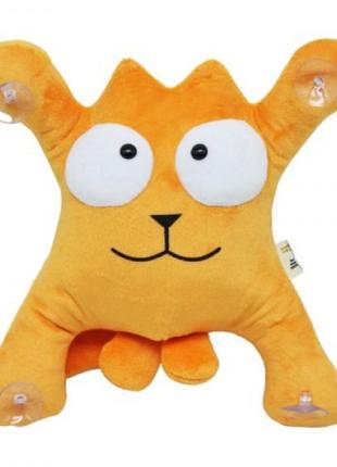 Іграшка на присосках "Кіт Саймон", оранжевий
