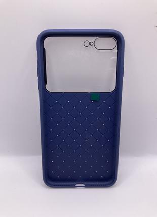 Чохол IPhone 7 Plus / 8Plus Weaving Case синій