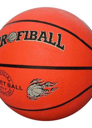 Мяч баскетбольний розмір 7 ГУМА вага 510г PROFIBALL VA 0001 ТМ...