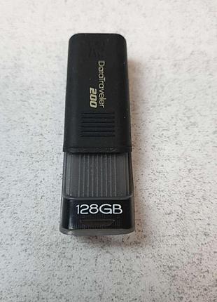 USB Flash флешка Б/У Kingston DataTravel 200 128Gb USB 2.0