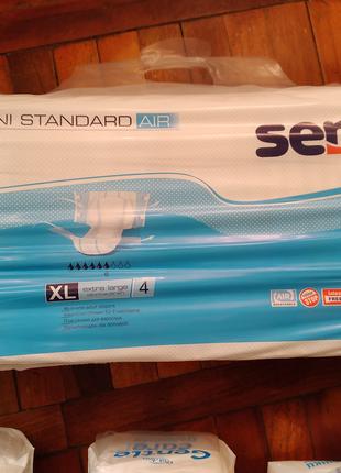 Памперси підгузки для дорослих Seni Tena XL великі прокладки