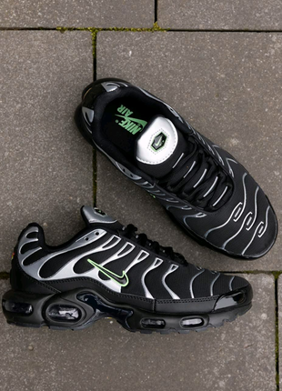 Чоловічі кросівки Nike Air Max Plus Tn Black Silver Green