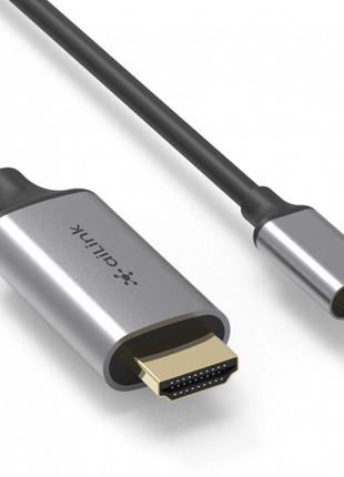 Кабель Ailink Gold Connectors USB-C на HDMI 8K 30 Hz