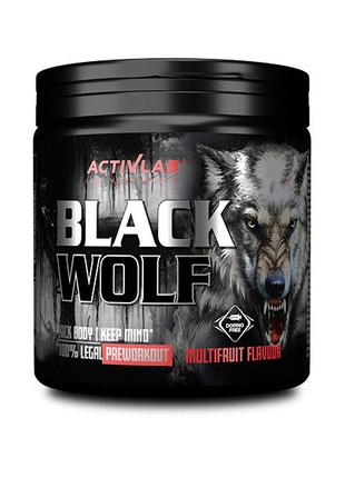 Передтренувальний комплекс ActivLab Black Wolf 300 g (Multifruit)